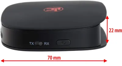 Produktbild von FeinTech ABT00101 Bluetooth 5.0 Audio Adapter Sender Empfänger aptX Akku