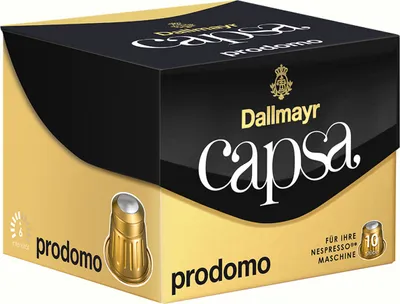 Zdjęcie produktu dla 10x kawa Dallmayr 111 000 000 Capsa Lungo Prodomo