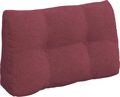 Produktbild von vidaXL Rücken Kissen Weinrot 80 x 24 x 50 cm Stoff