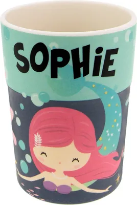 Produktbild von Bunter personalisierter Namens Kinderbecher mit Namen Sophie