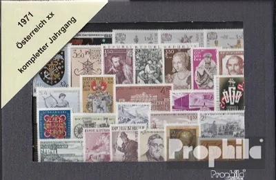 Produktbild von Briefmarken Österreich 1971 1971 postfrisch
