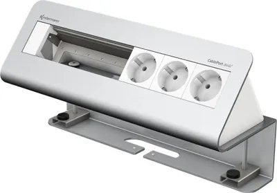 Immagine prodotto di Kindermann CablePort desk² 6-fold - Alloggiamento per presa di corrente