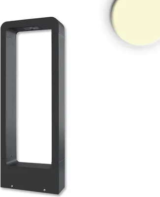 Produktbild von ISOLED LED Wegeleuchte Poller-2, 60cm, 9W, sandschwarz, warmweiß