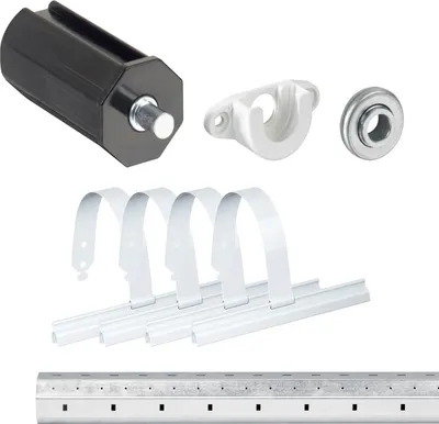 Produktbild von 1 x Mini 40er Welle Mechanik-Komplett Set f. Mini Rolladenmotor Rohrmotor Rolladenantrieb | inkl. 1500mm Rolladenwelle 40mm 8kant Rollladen