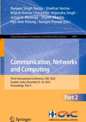 Produktbild von Communication, Networks and Computing