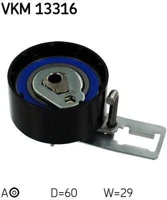 Produktbild von SKF VKM 13316 Spannrolle Zahnriemen für FORD Fiesta Mk6 Schrägheck (JA8, JR8) FOCUS III Turnier MONDEO IV Turnier (BA7) S-MAX (WA6) FOCUS III
