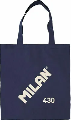 Produktbild von Milan 1918 Segeltuchtasche Marineblau 38 x 41 cm