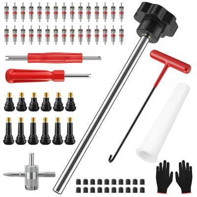 Imagen del producto de Juego de herramientas para válvulas de motor, de 68 piezas, que incluye accesorios de reparación, para el mantenimiento de vehículos