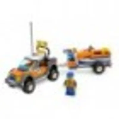 Produktbild von LEGO City 7737 - Geländewagen der Küstenwache mit Wasserjet