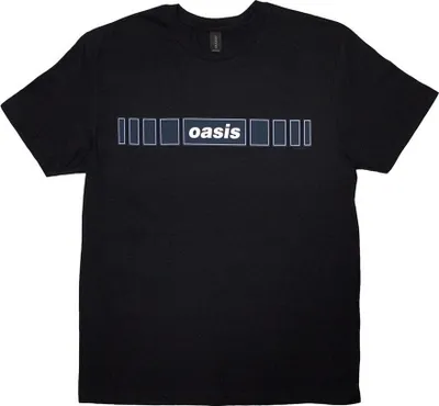 Obrázek produktu pro Oasis Horizontal Bars Logo Black 2XL Tričko
