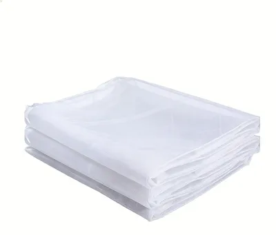 Produktbild von Sichtschutzvorhang aus Voile-Gewebe mit Stangentasche für Terrasse, Veranda, Pergola