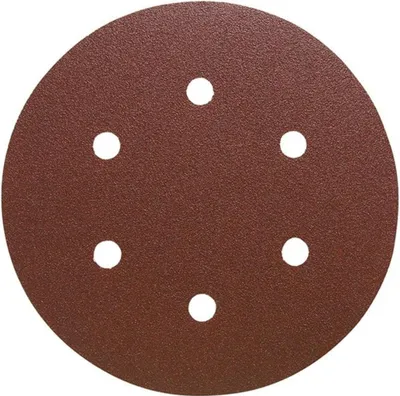 Immagine prodotto di Disco abrasivo in velcro per legno 150mm K120 6 fori , 4317784874717