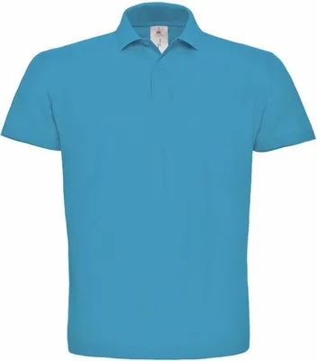 Produktbild von Herren-Poloshirt, Kurzarm - B&C ID.001 - atoll - Größe M