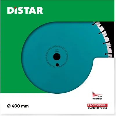Imagen del producto de Distar, disco de corte diamantado Technic Advanced, 400 x 3,5/2,5 x 25,4 mm