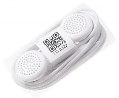 Obrázok produktu pre Honor, slúchadlá do uší s káblom, s handsfree funkciou a ovládaním, biela farba