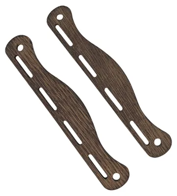 Produktbild von 1 Paar Wikinger Taschenbügel Eiche dunkel "Birka" 20 cm