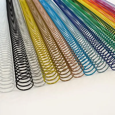 Obrázek produktu pro DHP – Kovová spirála, převod 5:1, 10 mm, formát A4, balení Minipack, sortiment, krabička 25 kusů, standardní provedení
