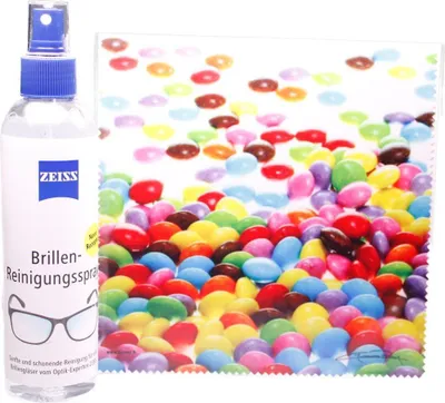Image de Chiffon en microfibre "Smarties" taille 18,5*18,5 cm de La Kelnet