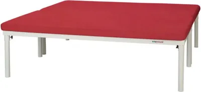 Image de Chaise longue Bobath, 200x200 cm, hauteur 55 cm div. couleurs, couleur:61 crème
