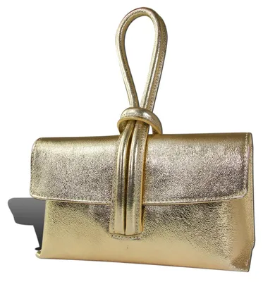 Imagen del producto de Toscanto Tasche: Bolso de cuero dorado para ocasiones especiales, modelo D2OTT834AZ