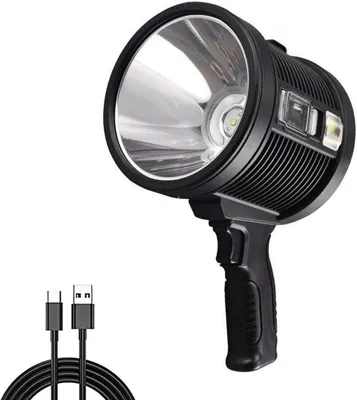 Produktbild von Taschenlampe Handtaschenlampe, LED-Strahler mit COB-Licht und Solarpanel