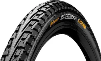 Produktbild von Continental Ride Tour, 27", Stadt / Trekking, Straße, Tubeless-Ready-Reifen, Klappbarer Wulst, E-bike, Bahnradfahren, Schwarz