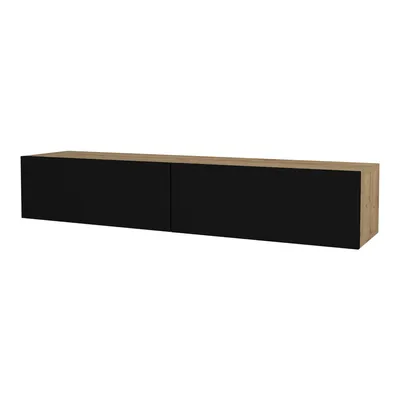 Produktbild von Fernsehschrank ’Toivakka’ 135x31x25cm Eiche / Schwarz