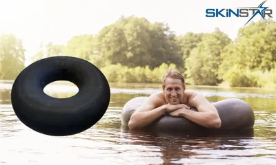 Obrázok produktu pre SkinStar Tube plávajúca pneumatika truck tube tyre ring Snowtube floating ring - Veľkosť: 115cm