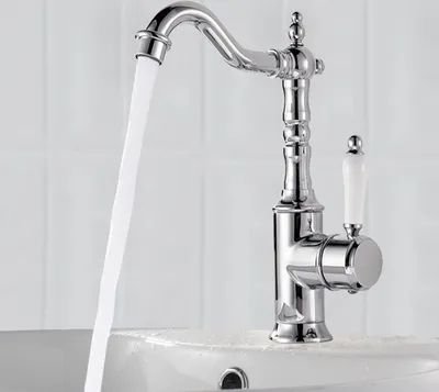 Produktbild von Bad- & Duscharmaturen, Waschtischarmatur, Waschbeckenarmatur, Küchenarmatur, 360° drehbar, Armatur Küche, Spültischarmatur, Wasserhahn, Messing