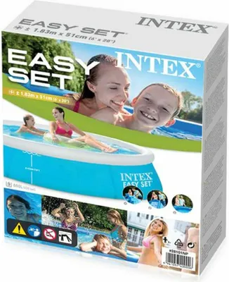 Image de Piscine de jardin INTEX EasySet 183X51 28101NP