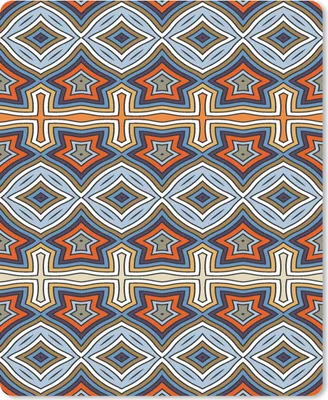 Produktbild von MuchoWow® Mauspad Mousepad Muster - Afrika - Formen 30x40 cm - Mousepads - Maus Mat - Pad - Mausunterlage - Mausmatten