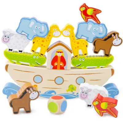 Immagine prodotto di Nuovo gioco di equilibrio Classic Toys "L'arca di Noè