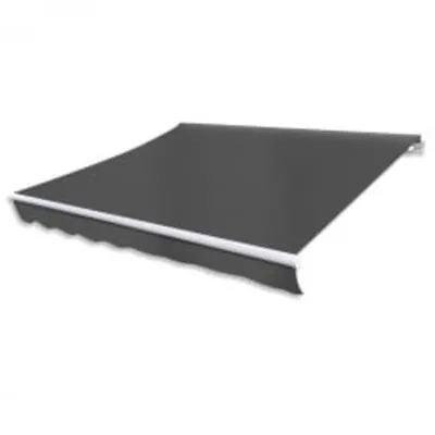 Image de vidaXL, store à bras motorisé, 600 cm, anthracite