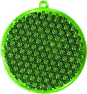 Produktbild von Reflektor "Rund" transparent-grün