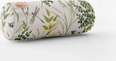 Produktbild von SCHÖNER LEBEN. Kissenhülle Gardenia Blush verschiedene Größen Größe 15x40cm (ØxB) Nackenrolle 15x40cm (ØxB) Nackenrolle Größe