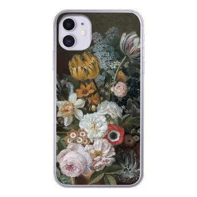 Produktbild von MuchoWow® Handyhülle Schutzhülle Hülle für iPhone 11 Stilleben mit Blumen - Gemälde von Eelke Jelles Eelkema Silikon Softcase Handy Hülle - Handytasche