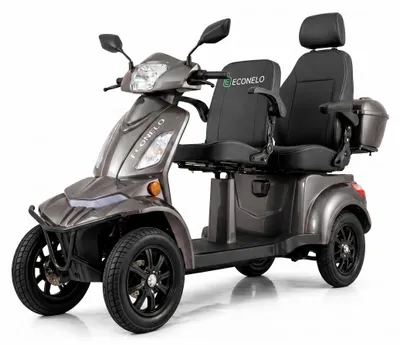 Produktbild von E-Seniorenmobil Vista Quarter-1L, Lithium-Akku, 4-Rad, 1000W, groß Sitz, Grau