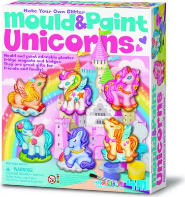 Produktbild von Gipsmagnete Einhorn
