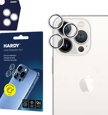 Obrázok produktu pre Apple Iphone 13 Pro/13 Pro Max - Hardy Lens Protection Pro Silver