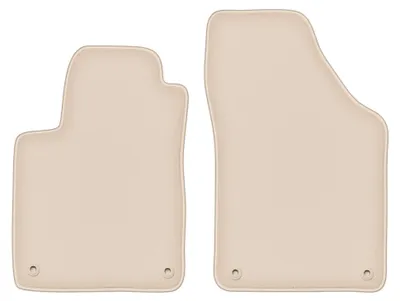 Immagine prodotto di Tappetini anteriori in moquette per Peugeot RCZ 2010-2015 (coupé) – 2 pezzi, beige, su misura – Wielganizator FORTUNA