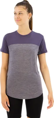 Obrázok produktu pre Icebreaker Merino 125 Cool-lite Sphere Iii Colour Block Kurzarm-t-shirt Grau L Frau Grau L