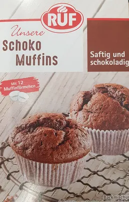 Obrázek produktu pro Čokoládové muffiny ze směsi na pečení Ruf