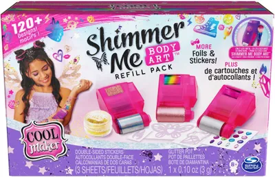 Obrázok produktu pre Cool Maker CLM RFL ShimrMeBdyArtRefl ECMX GML, Detská tetovacia súprava, 8 rok / roky, Viacfarebný