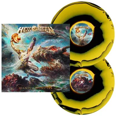 Produktbild von Giants & Monsters (Giant Black Yellow 2LP / D-Side etched) Vinyl LP