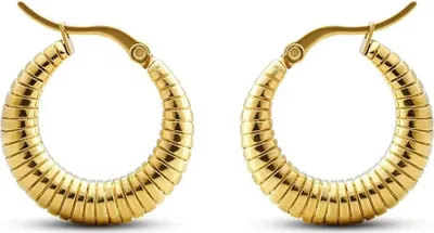 Produktbild von SO-32684 Goldene Ohrringe mit elegantem Design KP32684