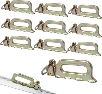 Produktbild von Fitting Endbeschlag Endfitting 4 Fach 10 Stück Airlineschiene 5000 daN Vierfach