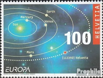 Produktbild von Briefmarken Schweiz 2009 Mi 2101 (kompl.Ausg.) postfrisch Astronomie