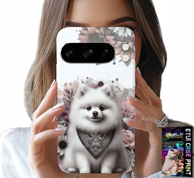 Produktbild von ETUI DO GOOGLE Pixel 8 Pro - POMERANIAN, SZPIC MINIATUROWY, RASY PSÓW