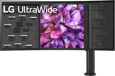 Produktbild von LG 38WQ88C-W - LED-Monitor - gebogen - 95.29 cm (37.5") - HDR