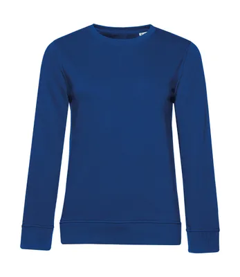 Produktbild von B&C Damen Pullover Rundhals Pulli Sweater Sweatshirt Langarmshirt, Größe:XL, Farbe:Royal Blau